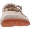 image:imageWHITIN Girls Barefoot Mary Jane Flats  Wide Toe Box Dress School Shoes for LittleBig Kids  Zero Drop Adjustable StrapsW9k01  Beige