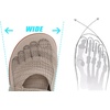 image:imageWHITIN Girls Barefoot Mary Jane Flats  Wide Toe Box Dress School Shoes for LittleBig Kids  Zero Drop Adjustable StrapsW9k01  Beige
