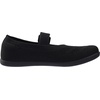 image:imageWHITIN Girls Barefoot Mary Jane Flats  Wide Toe Box Dress School Shoes for LittleBig Kids  Zero Drop Adjustable StrapsW9k01  Black