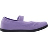 image:imageWHITIN Girls Barefoot Mary Jane Flats  Wide Toe Box Dress School Shoes for LittleBig Kids  Zero Drop Adjustable StrapsW9k01  Purple