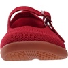 image:imageWHITIN Girls Barefoot Mary Jane Flats  Wide Toe Box Dress School Shoes for LittleBig Kids  Zero Drop Adjustable StrapsW9k01  Red