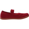 image:imageWHITIN Girls Barefoot Mary Jane Flats  Wide Toe Box Dress School Shoes for LittleBig Kids  Zero Drop Adjustable StrapsW9k01  Red