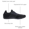 image:imageWHITIN Mens Barefoot Running Shoes  Minimalist CrossTrainer  Zero Drop SoleW63 All Black