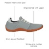 image:imageWHITIN Mens Barefoot Running Shoes  Minimalist CrossTrainer  Zero Drop SoleW63 Rock Grey