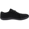 image:imageWHITIN Mens Canvas Barefoot Shoes  Wide ToeBox  ZeroDrop SoleW81 V2  All Black Canvas