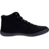 image:imageWHITIN Mens Canvas Minimalist Barefoot Shoes  Wide Toe Box  Zero DropAll Black
