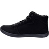 image:imageWHITIN Mens Canvas Minimalist Barefoot Shoes  Wide Toe Box  Zero DropAll Black