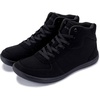 image:imageWHITIN Mens Canvas Minimalist Barefoot Shoes  Wide Toe Box  Zero DropAll Black