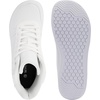 image:imageWHITIN Mens Canvas Minimalist Barefoot Shoes  Wide Toe Box  Zero DropAll White
