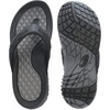 image:imageWHITIN Mens Flip Flops  Outdoor Thong Sandals  Arch Support  Slip ResistantBlack