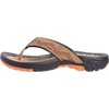 image:imageWHITIN Mens Flip Flops  Outdoor Thong Sandals  Arch Support  Slip ResistantOrange Brown
