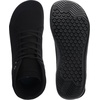 image:imageWHITIN Mens High Top Minimalist Barefoot Shoes  Wide Toe Box  Zero Drop SoleAll Black
