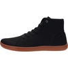 image:imageWHITIN Mens High Top Minimalist Barefoot Shoes  Wide Toe Box  Zero Drop SoleBlack Gum
