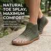 image:imageWHITIN Mens High Top Minimalist Barefoot Shoes  Wide Toe Box  Zero Drop SoleGreen