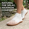image:imageWHITIN Mens High Top Minimalist Barefoot Shoes  Wide Toe Box  Zero Drop SoleWhite