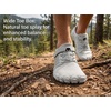 image:imageWHITIN Mens Minimalist Trail Runner  Wide Toe Box  Barefoot InspiredAll Grey
