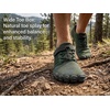 image:imageWHITIN Mens Minimalist Trail Runner  Wide Toe Box  Barefoot InspiredArmy Green
