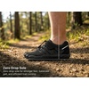 image:imageWHITIN Mens Minimalist Trail Runner  Wide Toe Box  Barefoot InspiredBlack