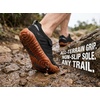 image:imageWHITIN Mens Minimalist Trail Runner  Wide Toe Box  Barefoot InspiredBlack Gum