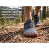 image:imageWHITIN Mens Minimalist Trail Runner  Wide Toe Box  Barefoot InspiredGrey Gum