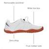 image:imageWHITIN Mens Minimalist Trail Runner  Wide Toe Box  Barefoot InspiredWhite Gum