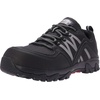 image:imageWHITIN Mens Steel Toe Slip Resistant Puncture Proof Construction Safety Work ShoesBlack