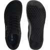 image:imageWHITIN Mens Wide Barefoot Shoes  Stylish Canvas Minimalist Sneakers  Zero Drop SoleBlack