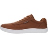 image:imageWHITIN Mens Wide Barefoot Shoes  Stylish Canvas Minimalist Sneakers  Zero Drop SoleBrown White
