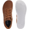 image:imageWHITIN Mens Wide Barefoot Shoes  Stylish Canvas Minimalist Sneakers  Zero Drop SoleBrown White