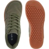 image:imageWHITIN Mens Wide Barefoot Shoes  Stylish Canvas Minimalist Sneakers  Zero Drop SoleGreen Gum
