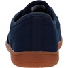 image:imageWHITIN Mens Wide Canvas Barefoot Sneakers  Zero Drop Sole  Minimalist FootwearW87  Dark Blue