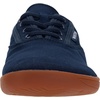 image:imageWHITIN Mens Wide Canvas Barefoot Sneakers  Zero Drop Sole  Minimalist FootwearW87  Dark Blue