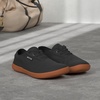 image:imageWHITIN Mens Wide Canvas Barefoot Sneakers  Zero Drop Sole  Minimalist FootwearW87  Volcanic Grey