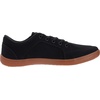 image:imageWHITIN Mens Wide Canvas Barefoot amp Minimalist Shoes  Zero Drop SoleW892  BlackGum