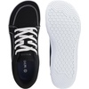 image:imageWHITIN Mens Wide Canvas Barefoot amp Minimalist Shoes  Zero Drop SoleW892  BlackWhite