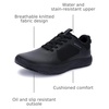 image:imageWHITIN Mens Wide Food Service Shoes  Water amp Oil Resistant  Zero Drop SoleBlack