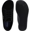image:imageWHITIN Mens Wide Genuine Leather Barefoot Shoes  Minimalist Fashion Sneakers  Zero Drop SoleW81v5 All Black