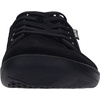 image:imageWHITIN Mens Wide Genuine Leather Barefoot Shoes  Minimalist Fashion Sneakers  Zero Drop SoleW81v5 All Black