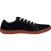 image:imageWHITIN Mens Wide Genuine Leather Barefoot Shoes  Minimalist Fashion Sneakers  Zero Drop SoleW81v5 Black Gum