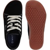 image:imageWHITIN Mens Wide Genuine Leather Barefoot Shoes  Minimalist Fashion Sneakers  Zero Drop SoleW81v5 Black Gum