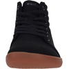 image:imageWHITIN Mens Wide Hitop Minimalist Barefoot Sneakers  Zero Drop Sole  Cushioned Ankle SupportBlack Gum