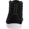 image:imageWHITIN Mens Wide Hitop Minimalist Barefoot Sneakers  Zero Drop Sole  Cushioned Ankle SupportBlack White