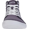 image:imageWHITIN Mens Wide Hitop Minimalist Barefoot Sneakers  Zero Drop Sole  Cushioned Ankle SupportGrey White