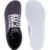 image:imageWHITIN Mens Wide Hitop Minimalist Barefoot Sneakers  Zero Drop Sole  Cushioned Ankle SupportGrey White