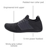 image:imageWHITIN Mens Wide Minimalist Barefoot Sneakers  Zero Drop  Midfoot StabilityW85 Cool Grey