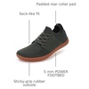 image:imageWHITIN Mens Wide Minimalist Barefoot Sneakers  Zero Drop  Midfoot StabilityW85 Green Gum