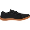 image:imageWHITIN Mens Wide Minimalist Barefoot Sneakers  Zero Drop Sole  Optimal RelaxationW81 Black Gum