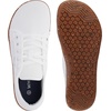 image:imageWHITIN Mens Wide Minimalist Barefoot Sneakers  Zero Drop Sole  Optimal RelaxationW81 White Gum