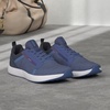 image:imageWHITIN Mens Wide Toe Box  Zero Drop Sole Road Running Shoes  Rubber OutsoleDark Blue