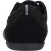 image:imageWHITIN Mens Wide Toe Box Barefoot CrossTraining Shoes  Zero Drop Sole  Suede Patchwork DesignBlack